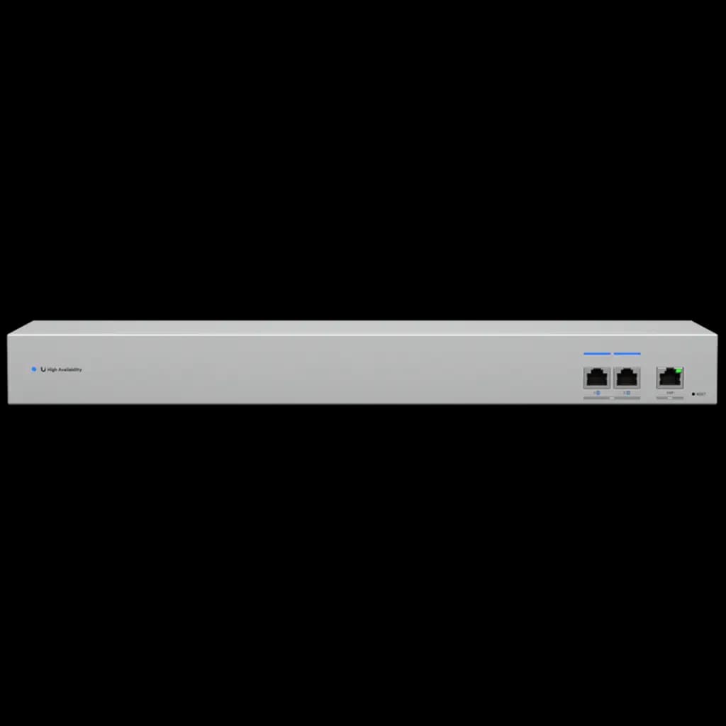 Ubiquiti WAN Switch USW-WAN-EU 10G SFP+ linking two Shadow Mode High Availability UniFi Gateways to a single ISP