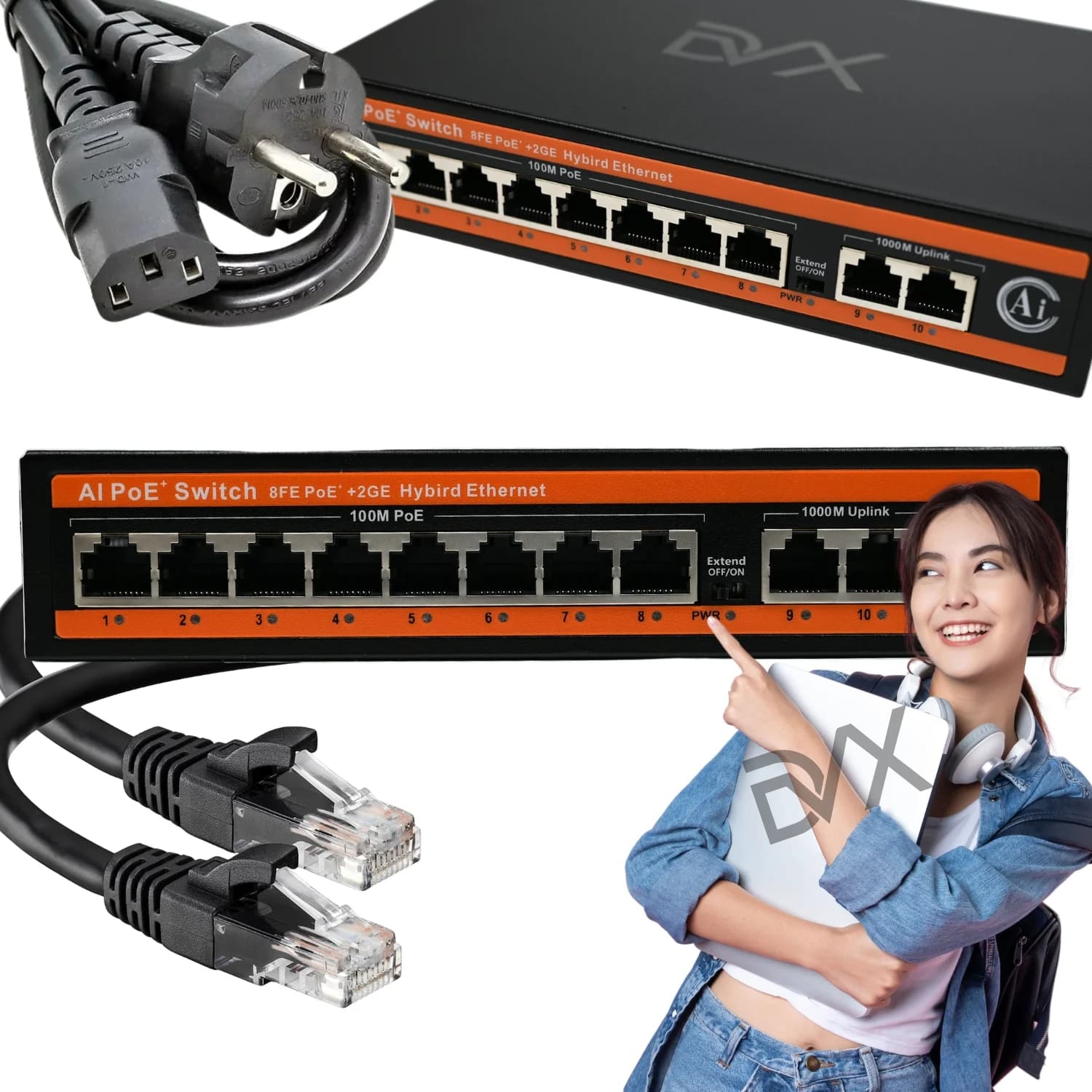 Switch PoE do monitoringu, jak dobrać liczbę portów i mocy