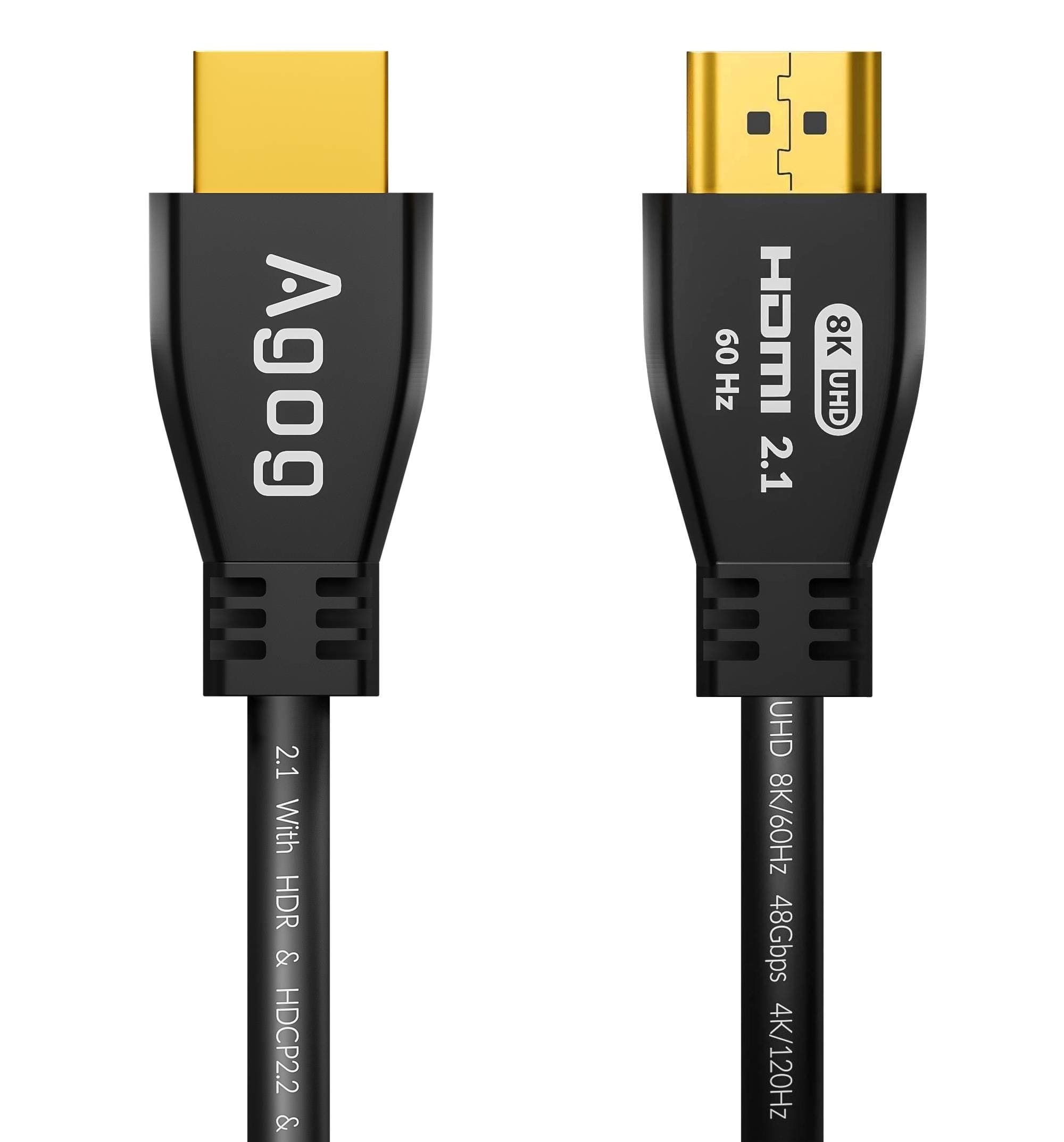 Agog x-87 przewod kabel hdmi 2.1 8k 60Hz 4k120Hz arc hdr 3d