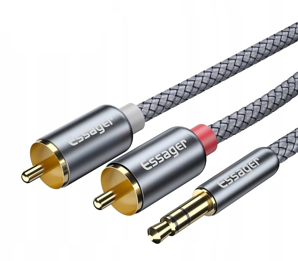 kabel mini jack 3,5mm Audio rca cinch essager