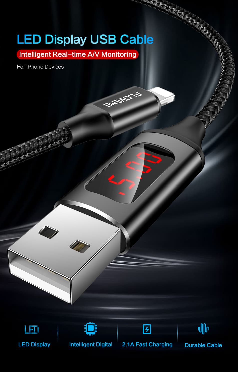 mocny kabel do Iphone