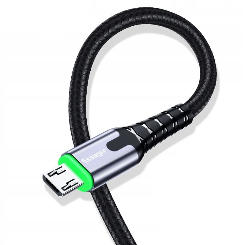 szybki kabel micro USB qc 3.0 essager 2m