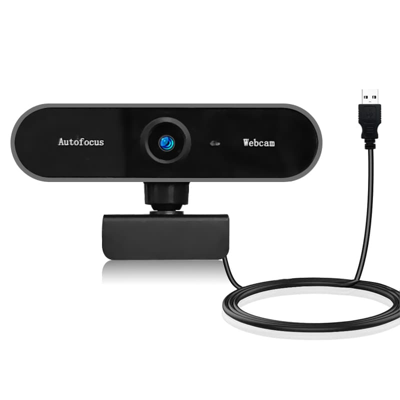 kamera kamerka internetowa z mikrofonem autofocus do lekcji teams skype facebook Agog wbb1-1080p